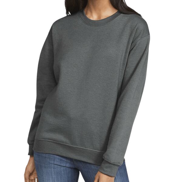 Adult Softstyle® Fleece Crew Sweatshirt Thumbnail