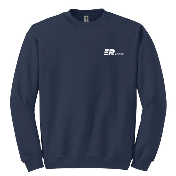 Unisex - Heavy Blend Navy Crewneck Sweatshirt Thumbnail