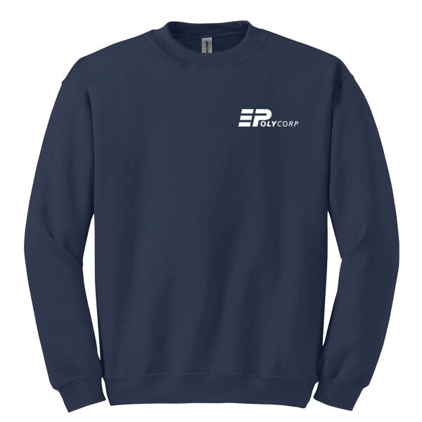 Unisex - Heavy Blend Navy Crewneck Sweatshirt Thumbnail