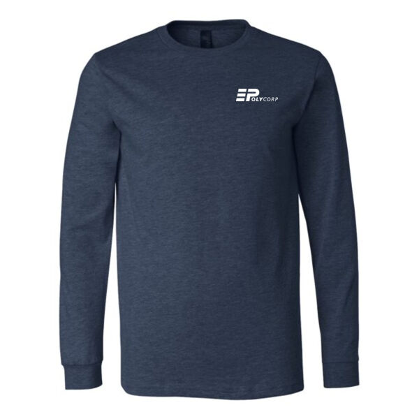 Unisex Navy Long Sleeve  Thumbnail