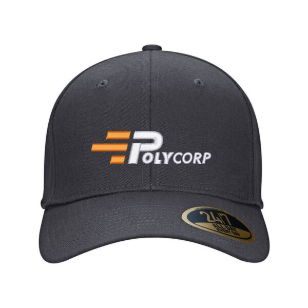 Embroidered Value Snap Back Cotton Twill Cap Thumbnail